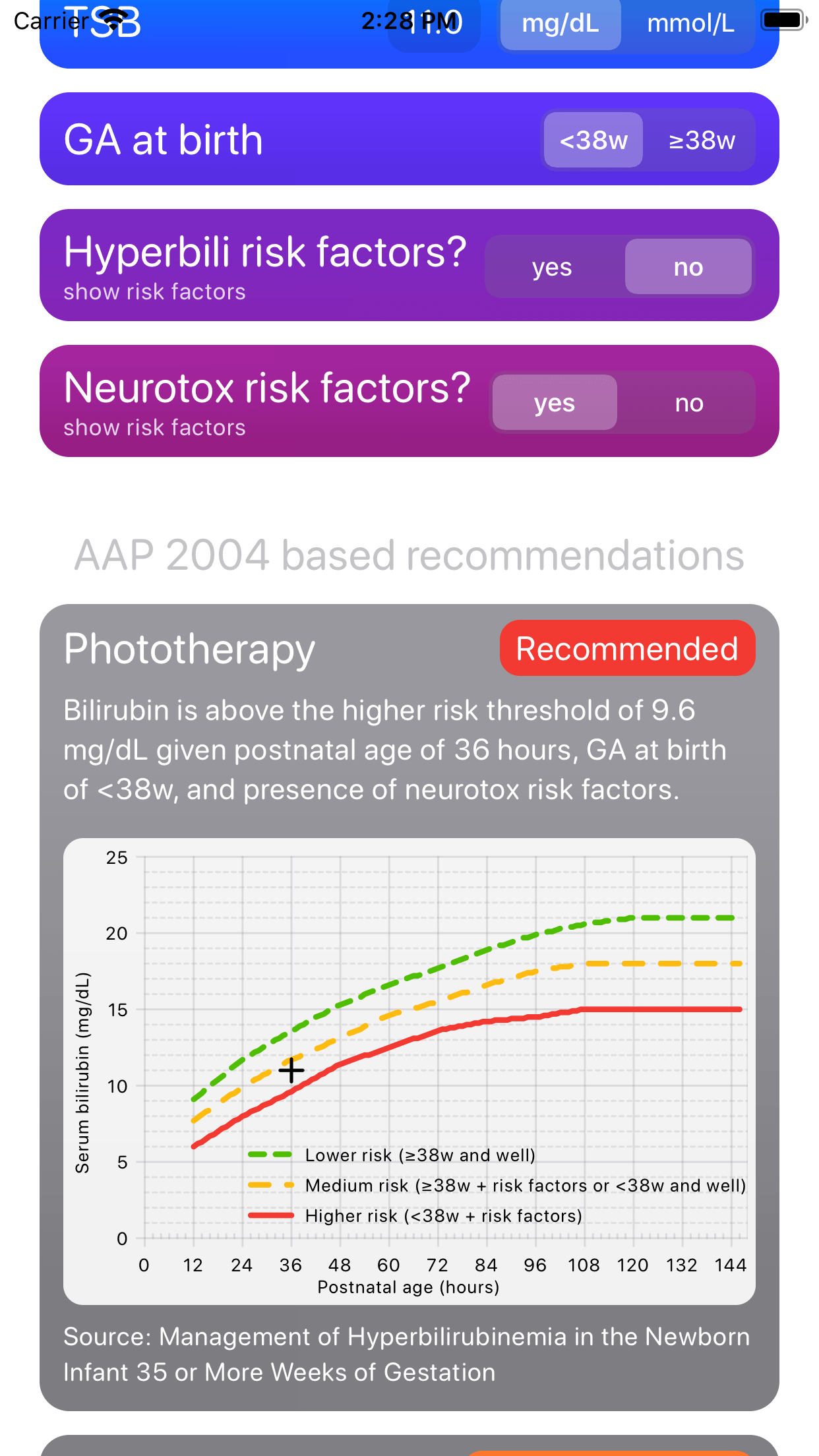 Bilirubin Calc